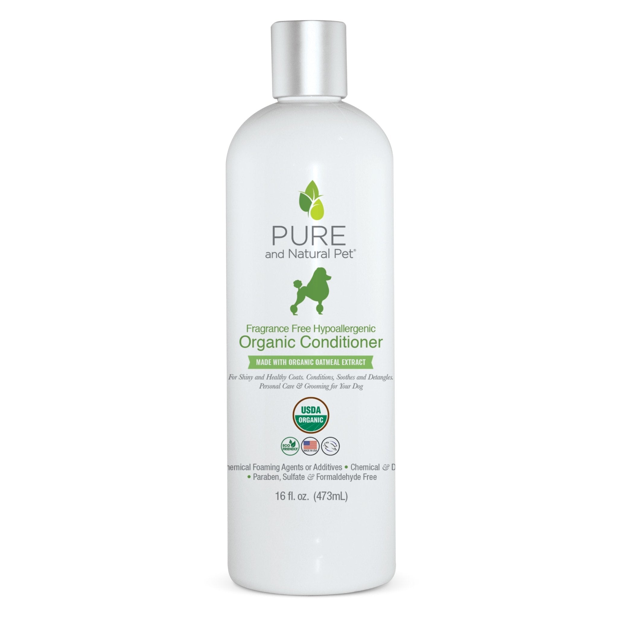 Fragrance Free Hypoallergenic Organic Conditioner - Eva Pet - Pure and Natural Pet