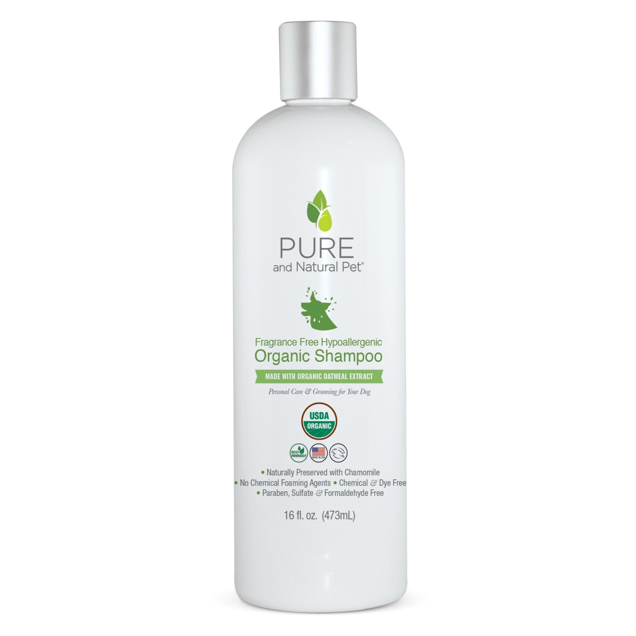 Fragrance Free Hypoallergenic Organic Shampoo - Eva Pet - Pure and Natural Pet