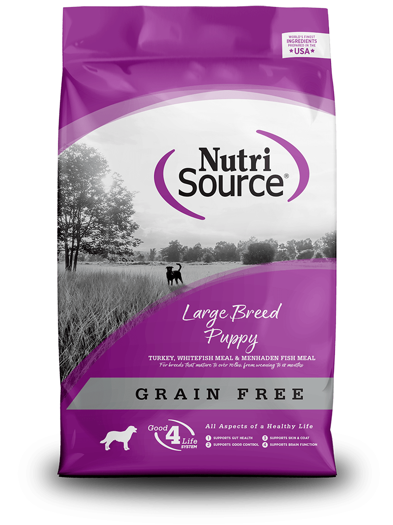 Grain Free Large Breed Puppy - Eva Pet - NutriSource