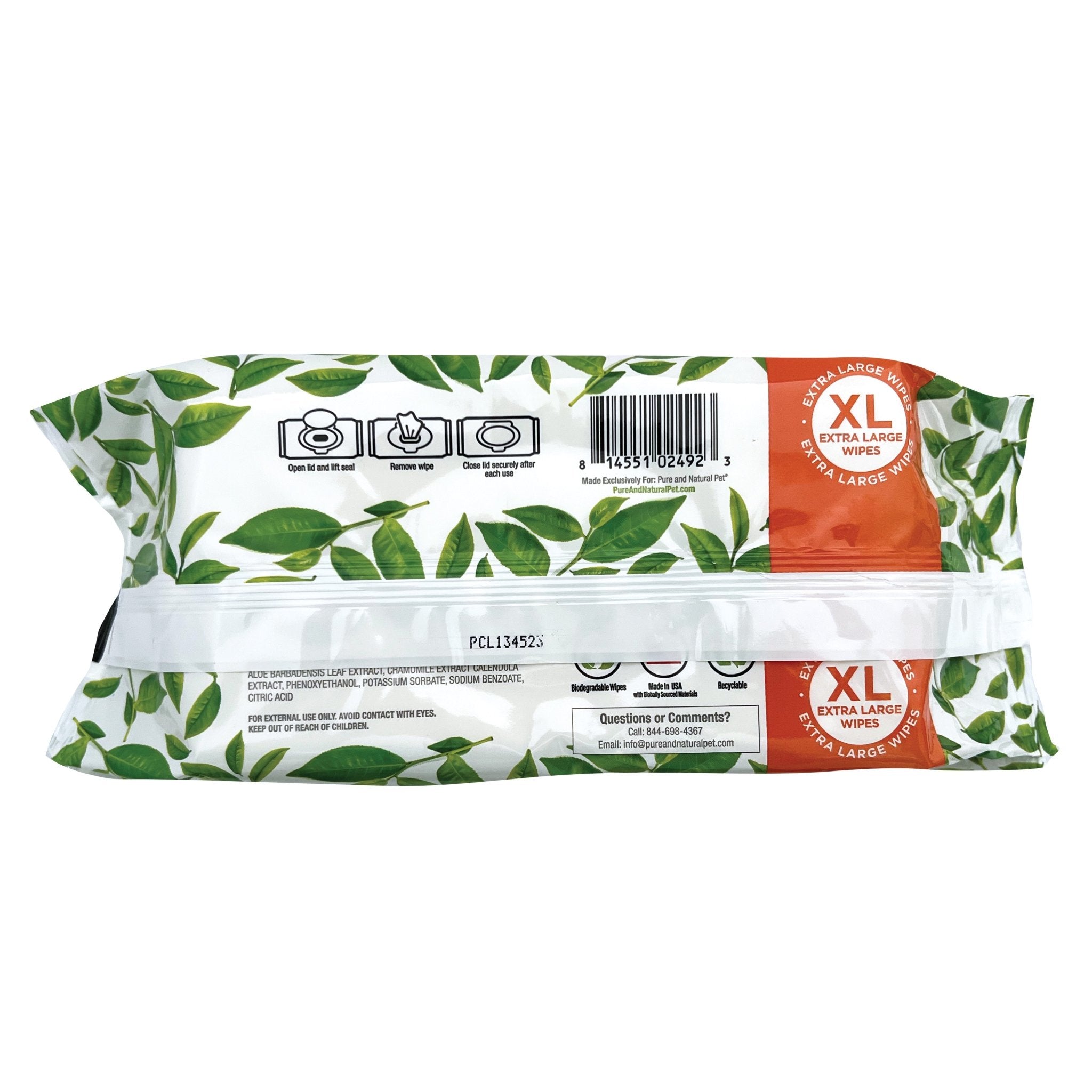 Grooming and Cleansing Wipes (Fragrance - Free) - Eva Pet - Pure and Natural Pet
