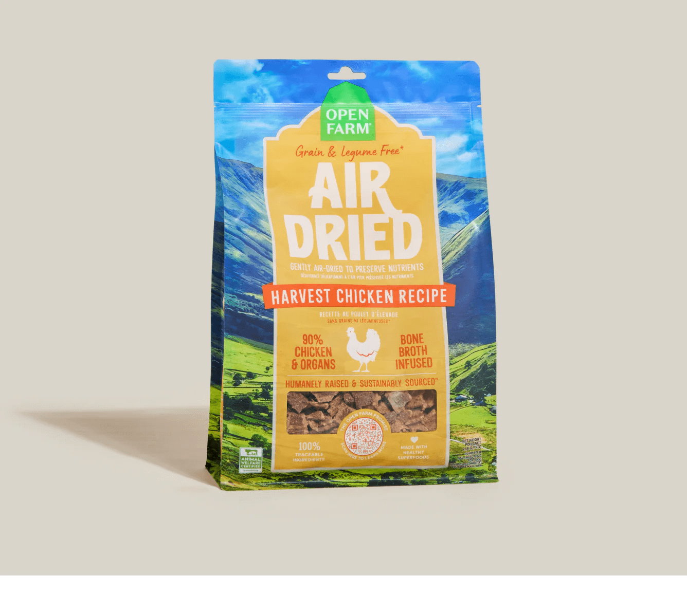Harvest Chicken Air Dried Recipe for Dogs - Eva Pet - Open Farm