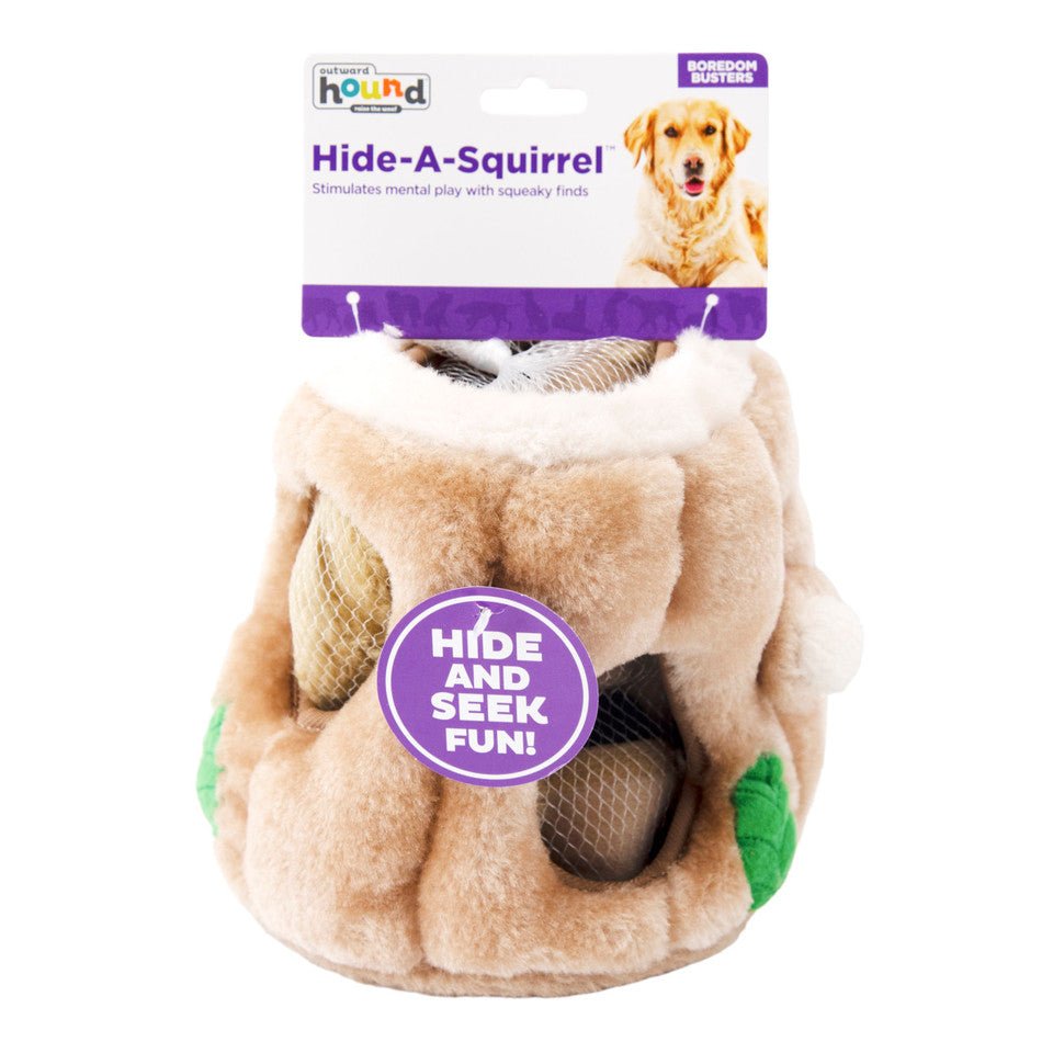Hide A Toy Plush Puzzle Toy - Eva Pet - Outward Hound