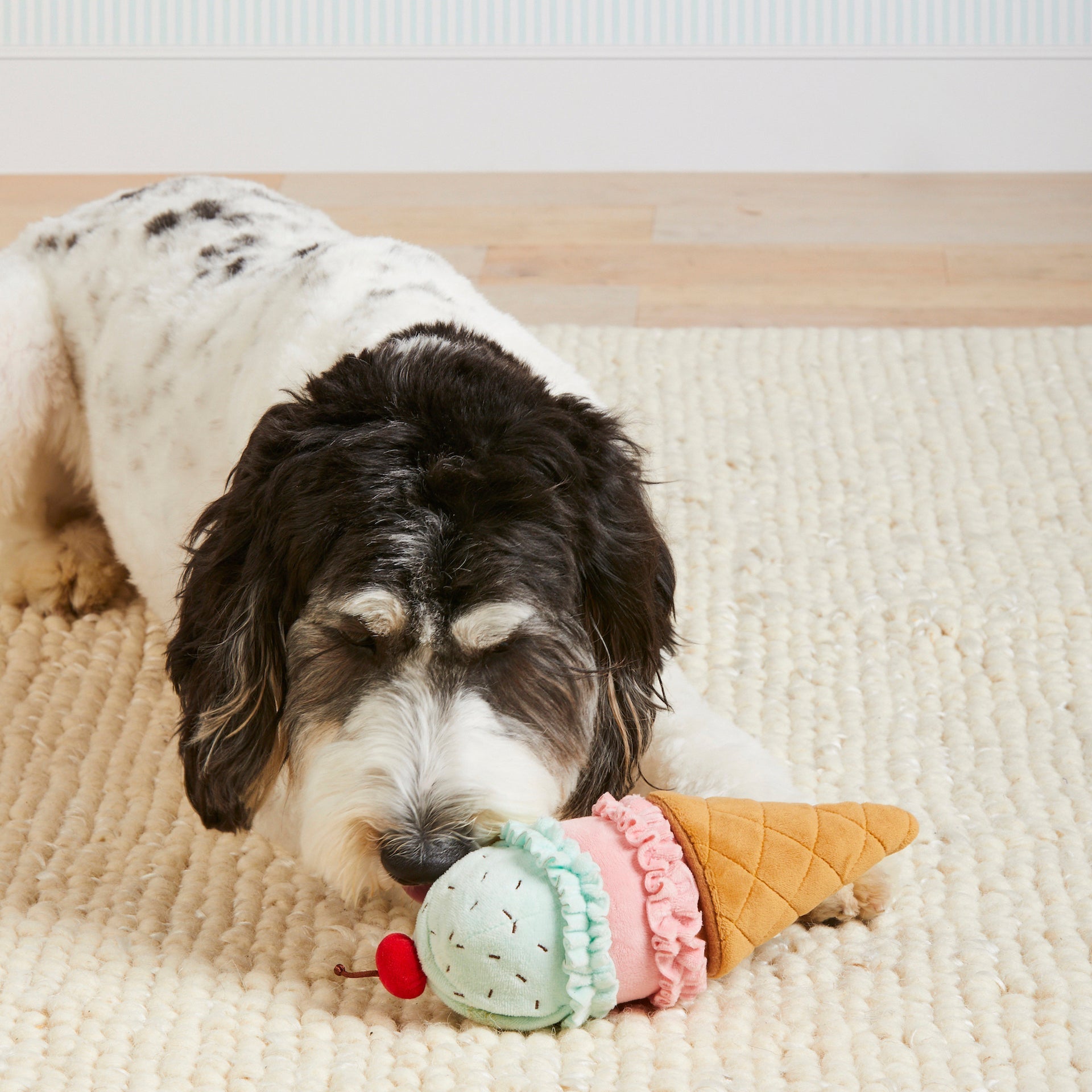 Ice Cream Interactive Snuffle Dog Toy - Eva Pet - The Foggy Dog