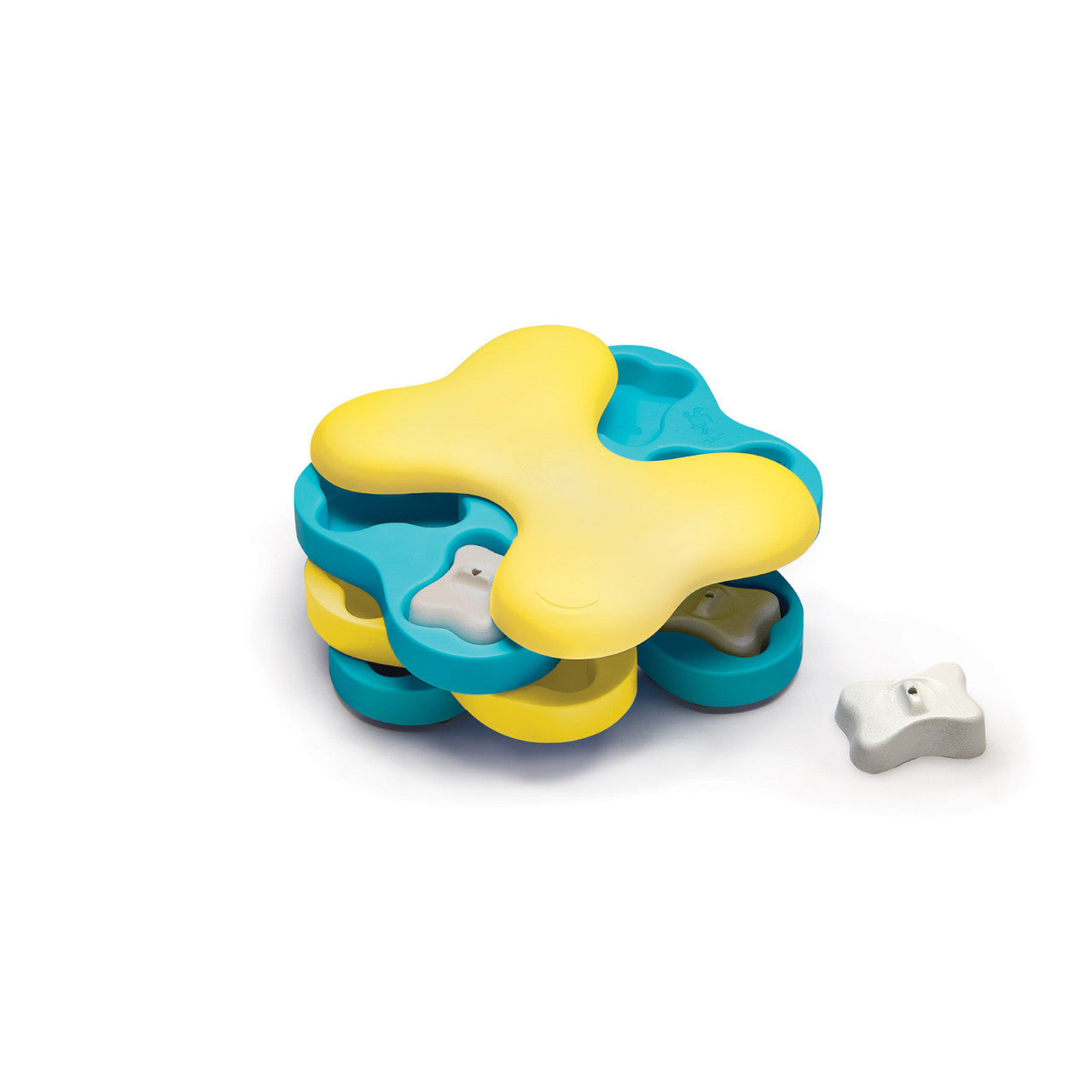 Dog Tornado Interactive Treat Puzzle Dog Toy, Blue