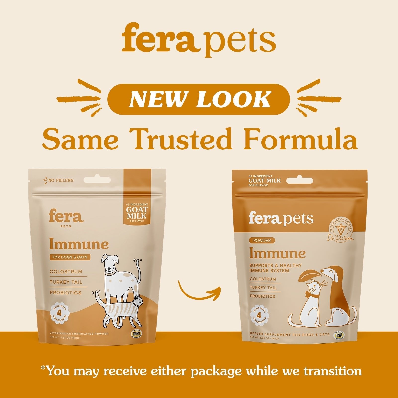 Immune Goat Milk - Eva Pet - Fera Pet Organics
