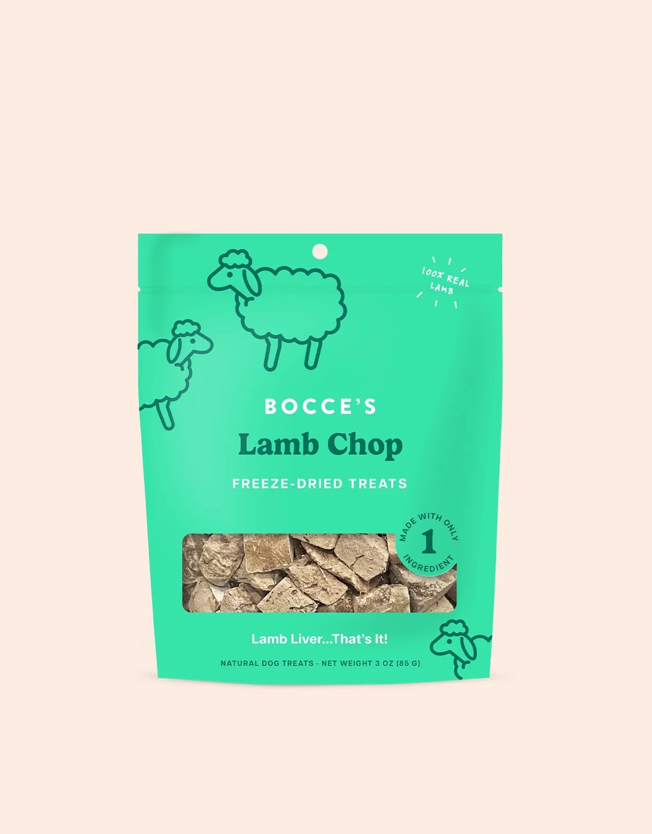 Lamb Chop Freeze - Dried - Eva Pet - Bocce's Bakery