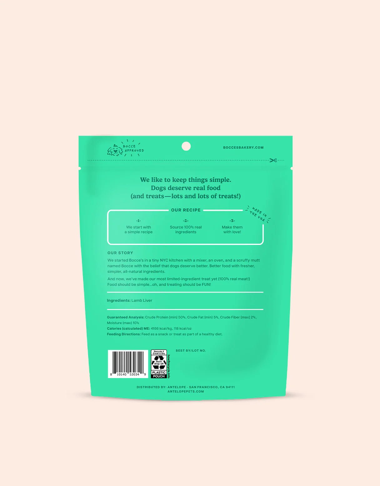 Lamb Chop Freeze - Dried - Eva Pet - Bocce's Bakery