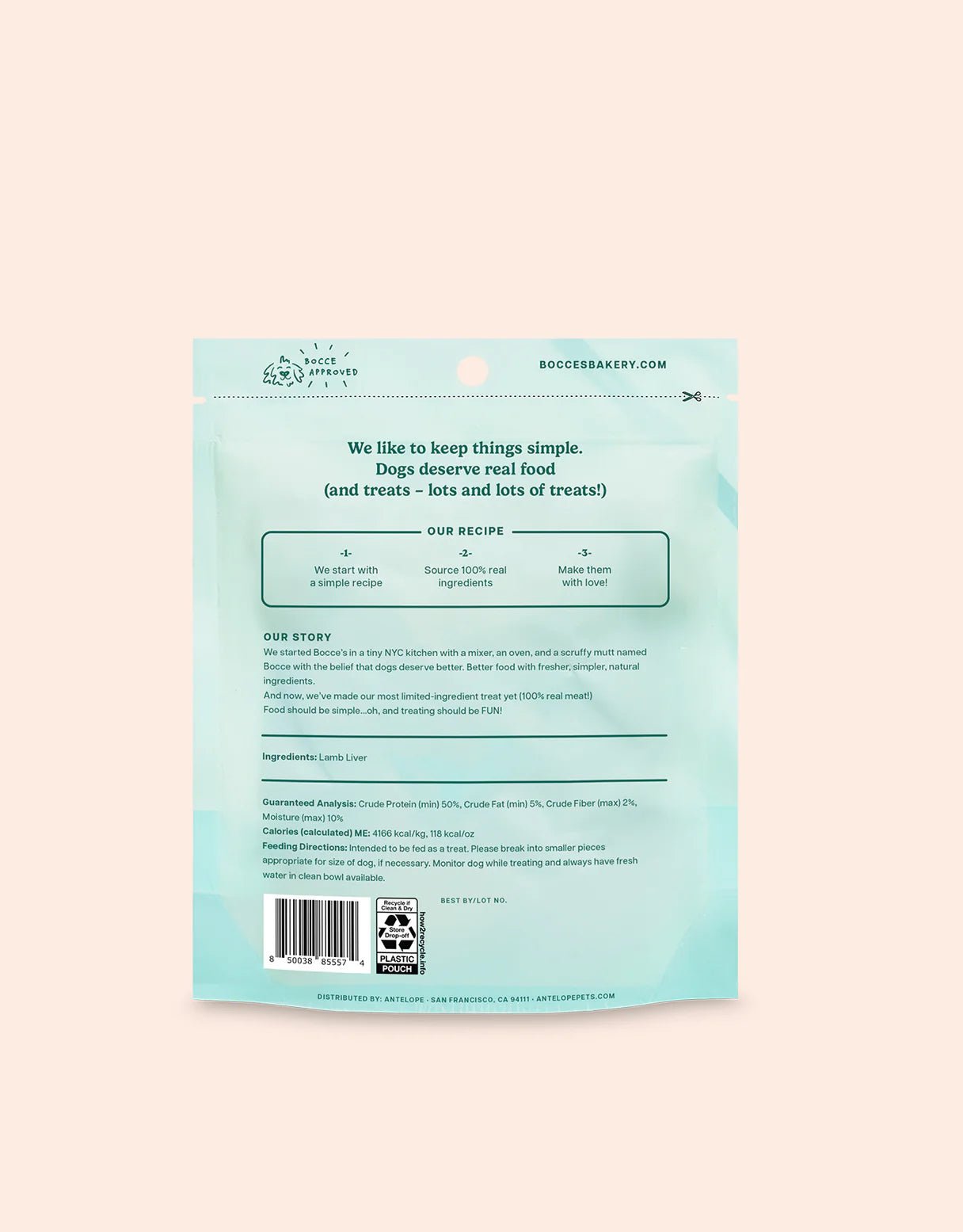 Lamb Liver Freeze - Dried - Eva Pet - Bocce's Bakery
