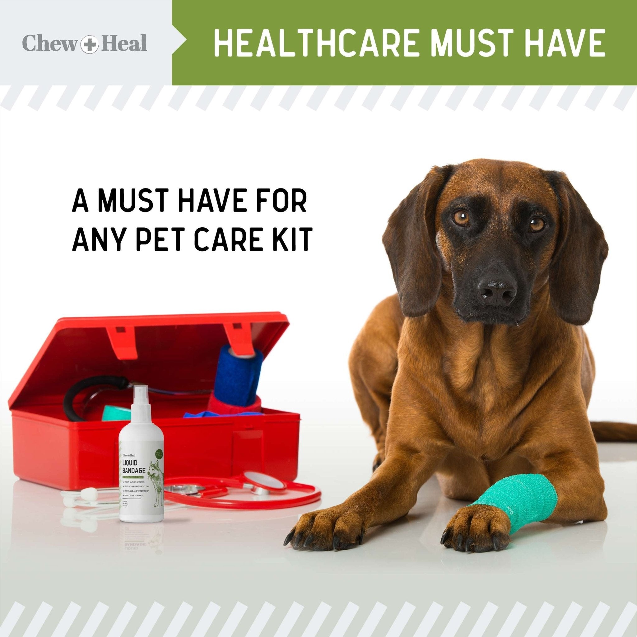 Liquid Bandage for Dogs - Eva Pet - Chew + Heal