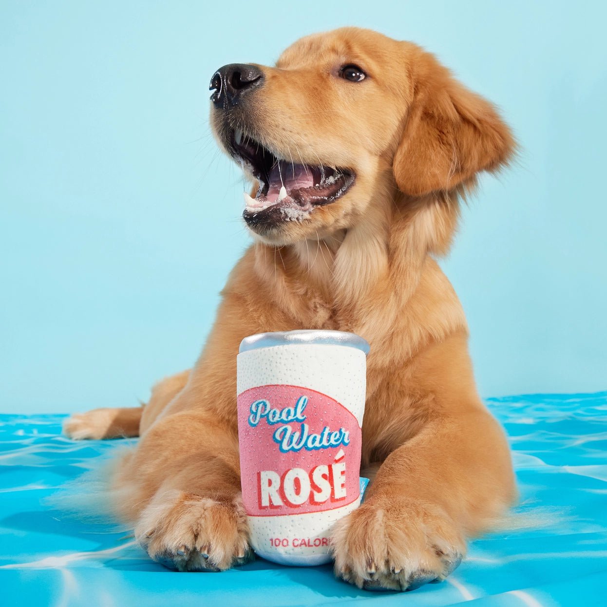 Pool Water Rosé Plush Dog Toy - Eva Pet - BARK