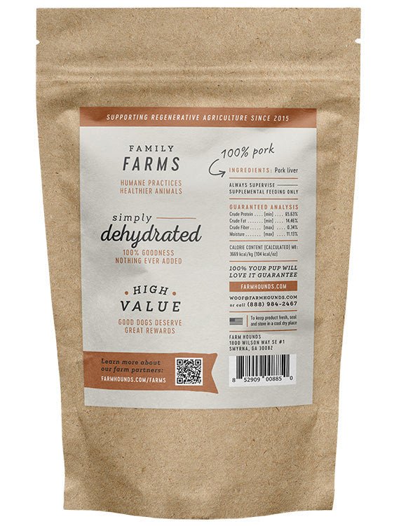 Pork Liver - Eva Pet - Farm Hounds