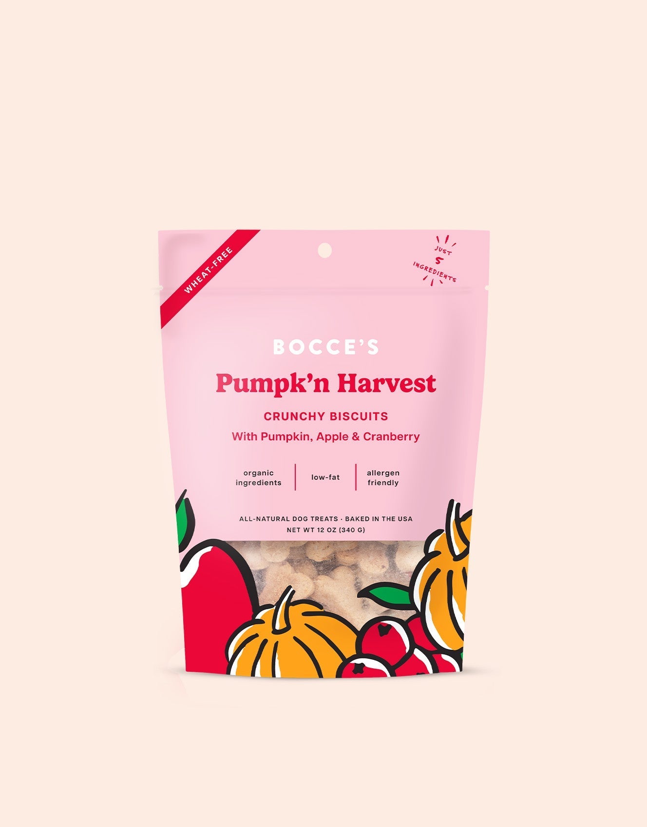 Pumpk'n Harvest Biscuits - Eva Pet - Bocce's Bakery