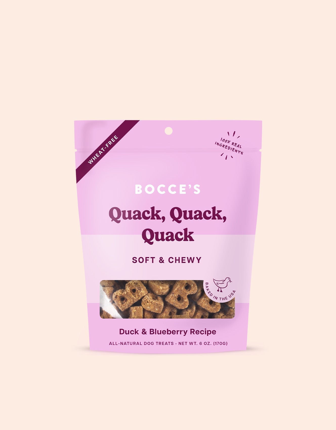 Quack, Quack, Quack Soft & Chewy Treats - Eva Pet - Bocce's Bakery