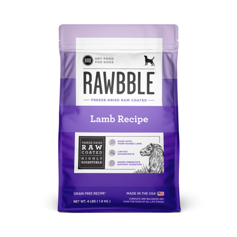 Rawbble® Dry Food for Dogs – Lamb Recipe - Eva Pet - Bixbi