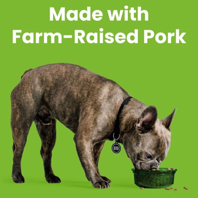 Rawbble® Dry Food for Dogs – Pork Recipe - Eva Pet - Bixbi
