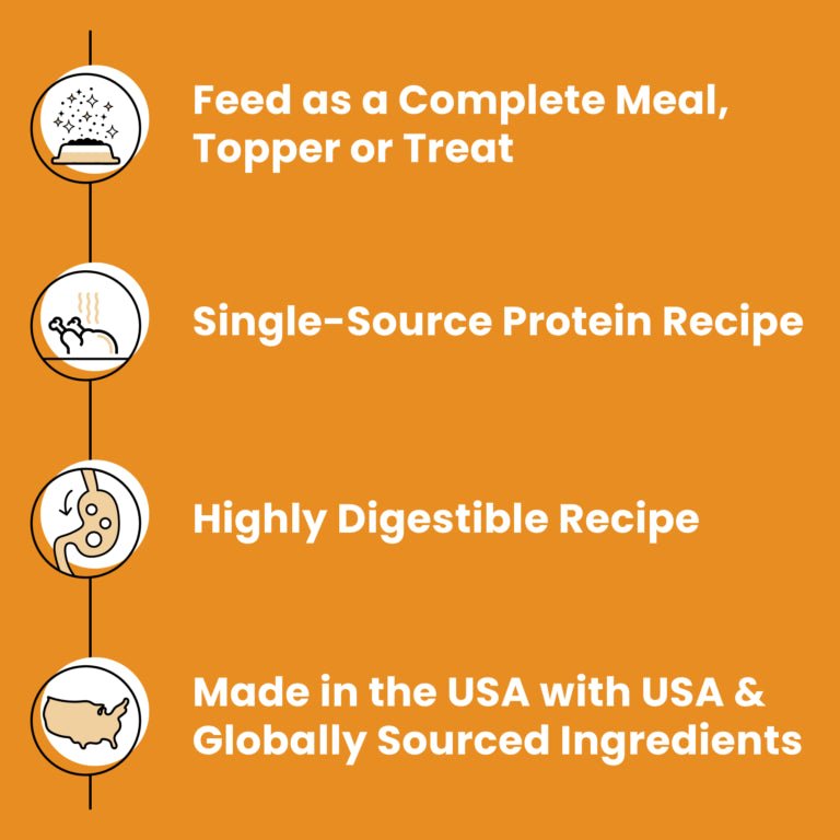 Rawbble® Freeze - Dried Food for Dogs – Lamb Recipe - Eva Pet - Eva Pet