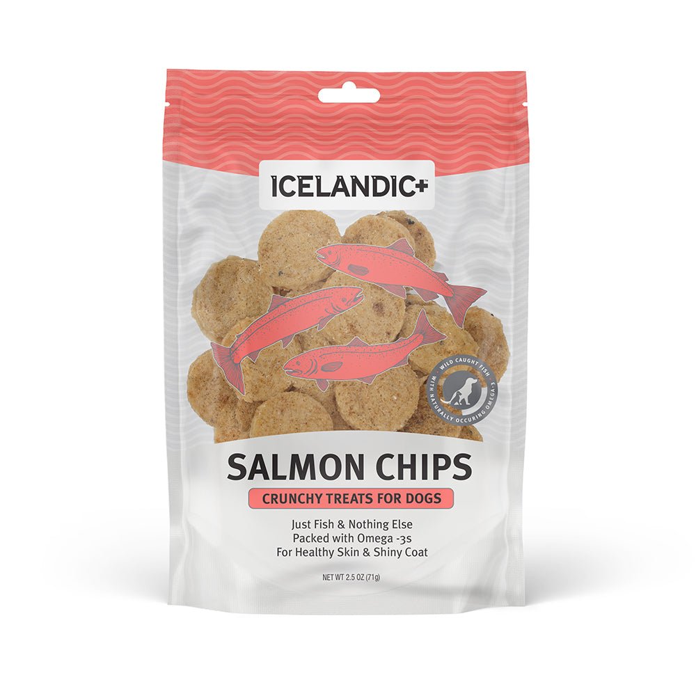 Salmon Fish Chips Dog Treats - Eva Pet - Icelandic+