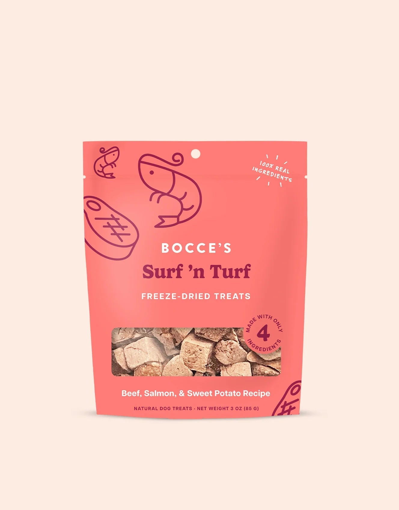 Surf 'n Turf Freeze - Dried - Eva Pet - Bocce's Bakery