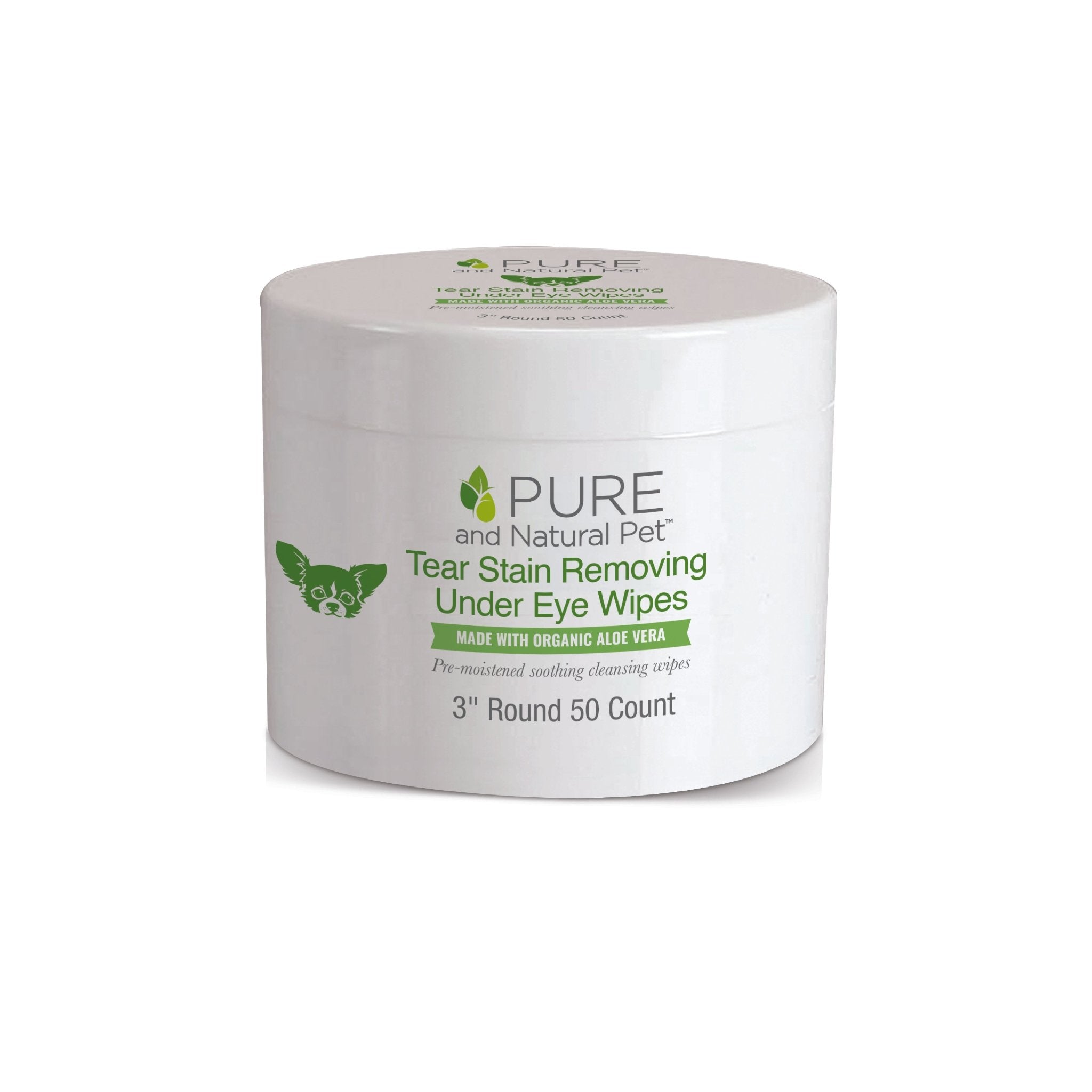 Tear Stain Removing Under Eye Wipes - Eva Pet - Pure and Natural Pet